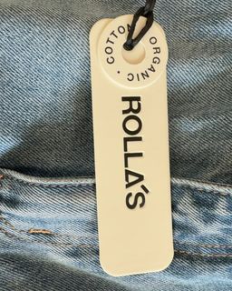 Rolla's Women's Heidi Low Rise Straight Jeans Size 30 Blue for rent on The Volte - image 4