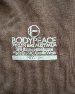 Bodypeace Bamboo Crop Top Tank M Brown for rent on The Volte - image 3
