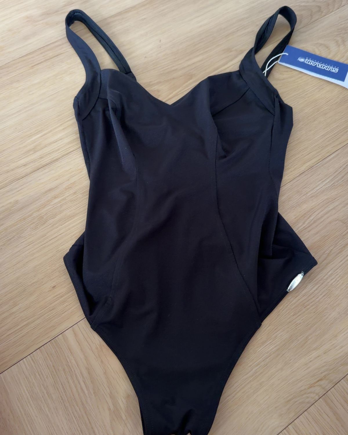 Sunflair Women's Black Athletic One-Piece Swimsuit Size 14 - Image 4