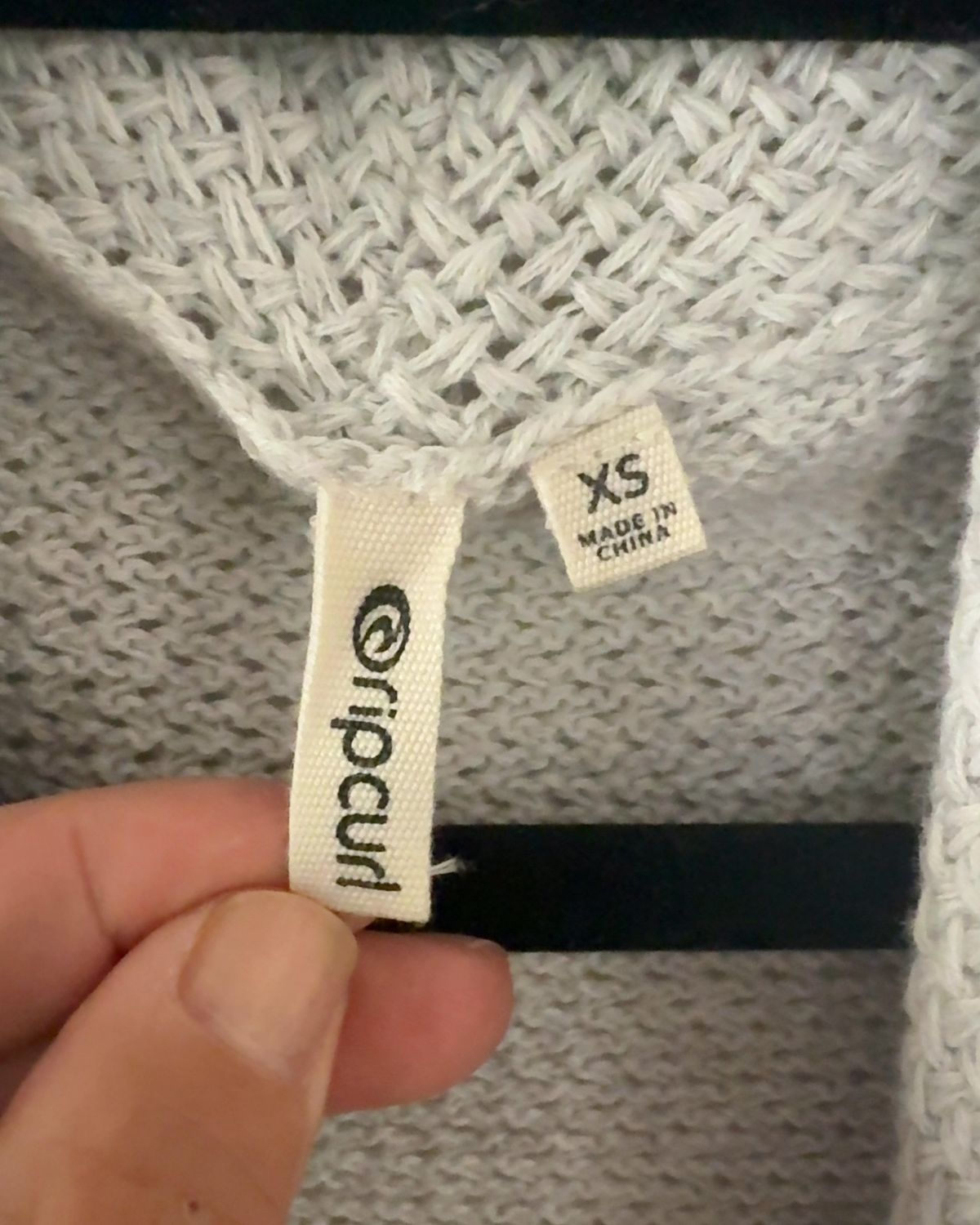 Rip Curl Beige Cardigan XS - Image 3