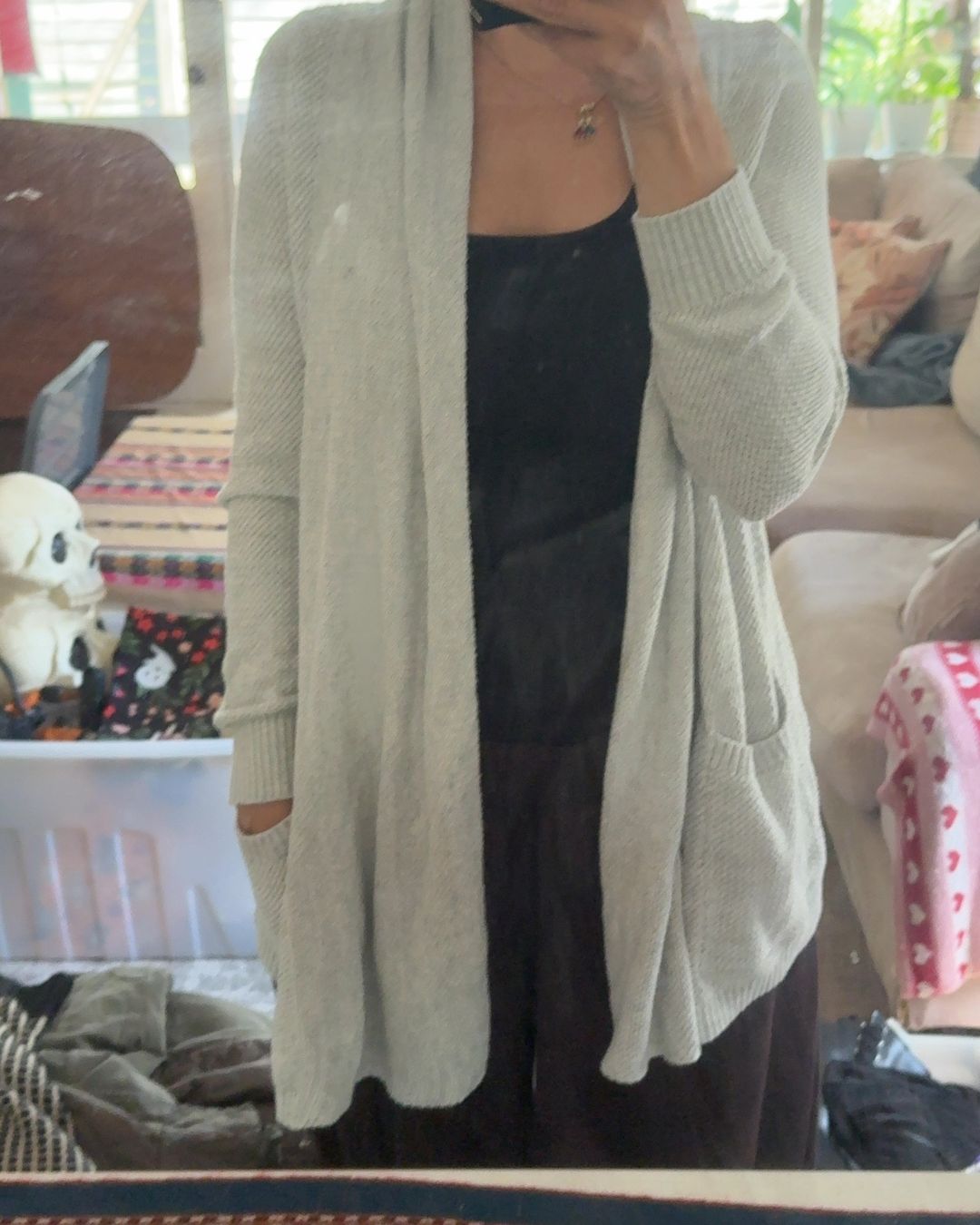 Rip Curl Beige Cardigan XS for rent on The Volte - main image