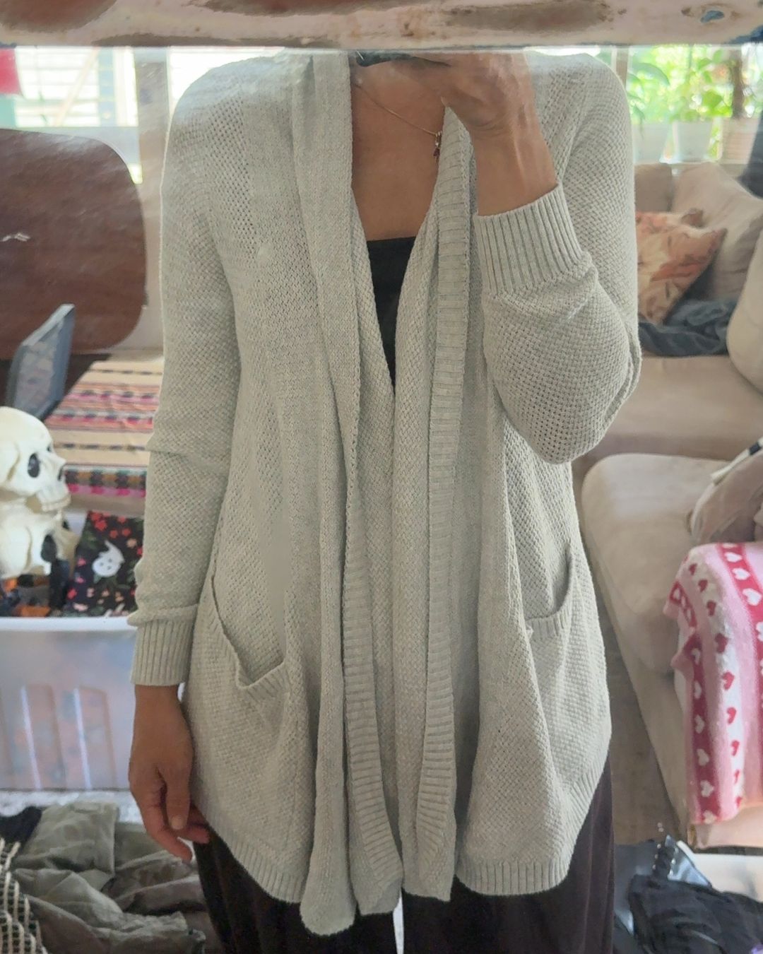 Rip Curl Beige Cardigan XS for rent on The Volte - main image