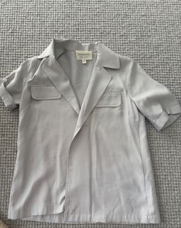 Viktoria & Woods Grey Utility Shirt XS for rent on The Volte - image 1