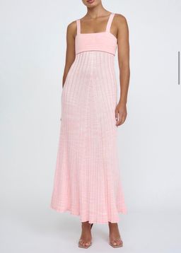 BY JOHNNY Baby Pink Long Maxi Dress Size M for rent on The Volte - image 1