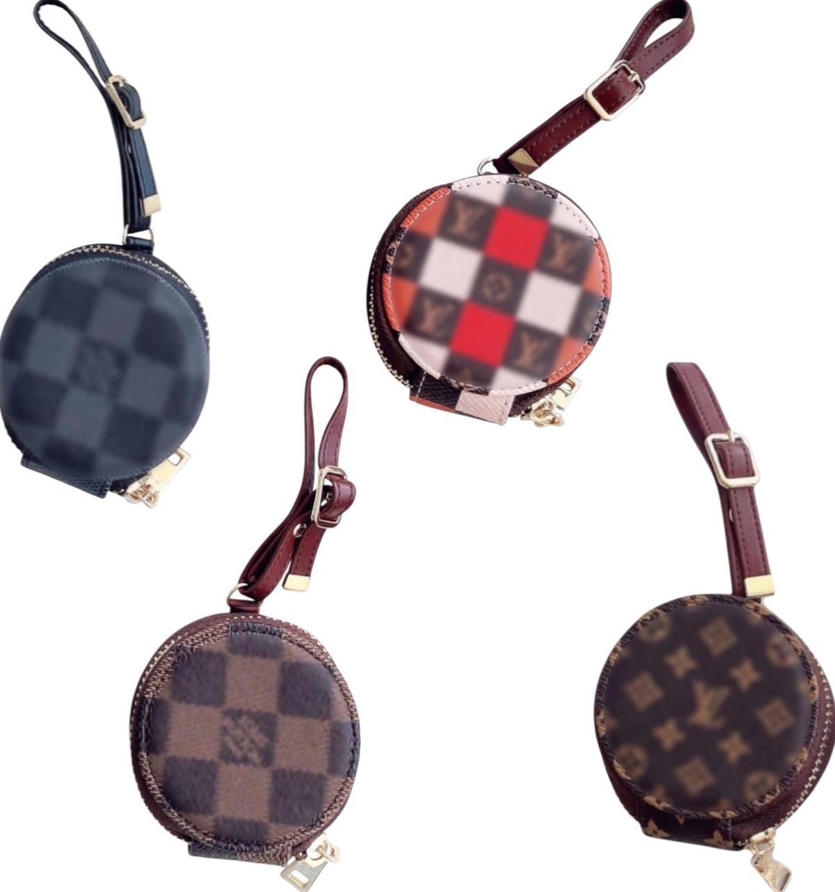 Designer Inspired AirPod / Earbud Cases & Bag Charms ✨ 4 Designs - Image 1
