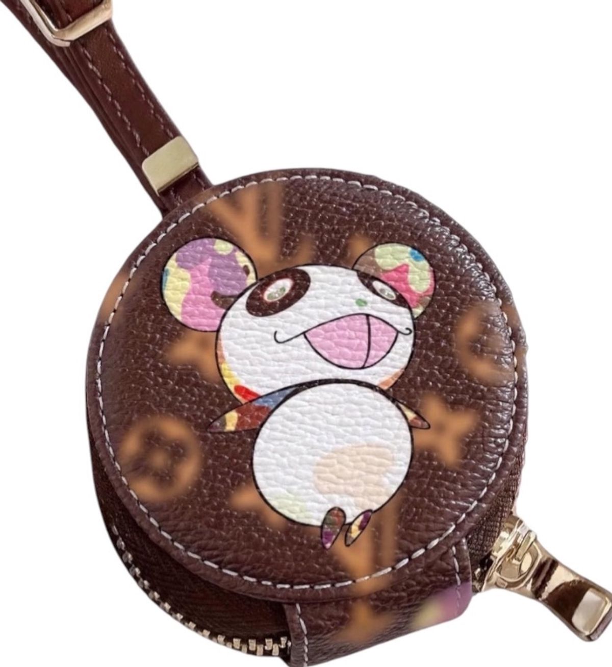 Round AirPod / Earbud Cases & Bag Charms 🐻🐯🌈 3 Designs - Image 2