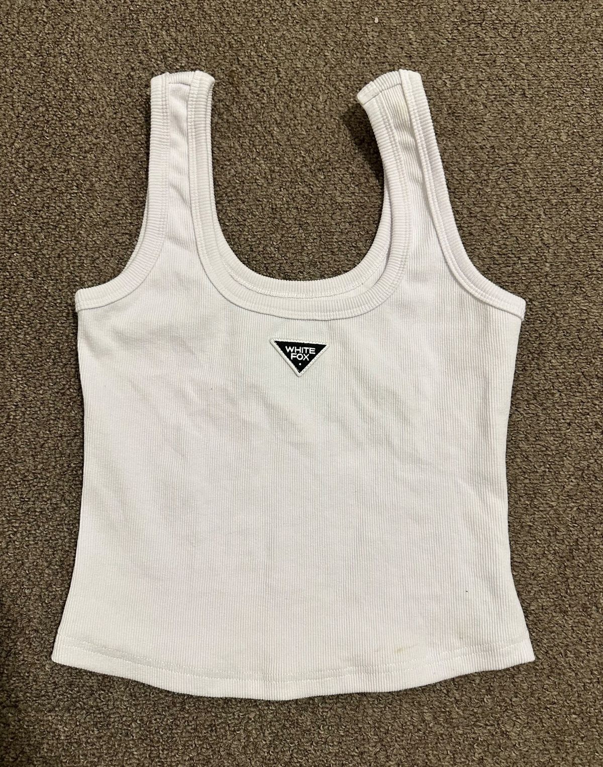 White Fox Tank Top - Size M for rent on The Volte - main image