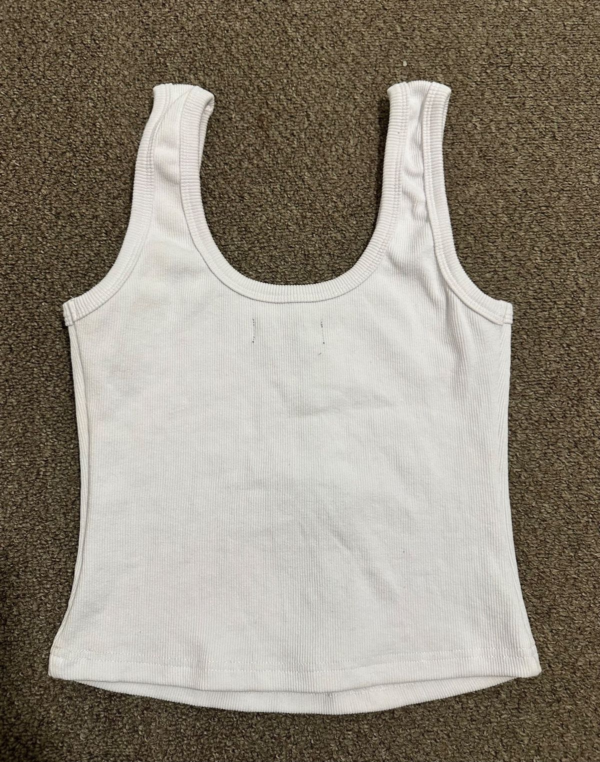 White Fox Tank Top - Size M - Image 2