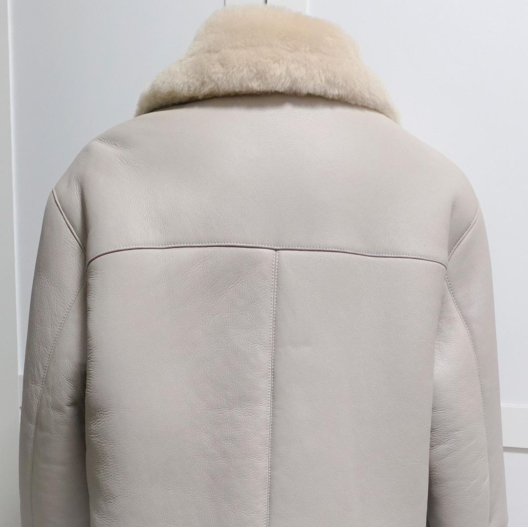 Tommy hifiger icons shearling biker jacket for rent on The Volte - main image