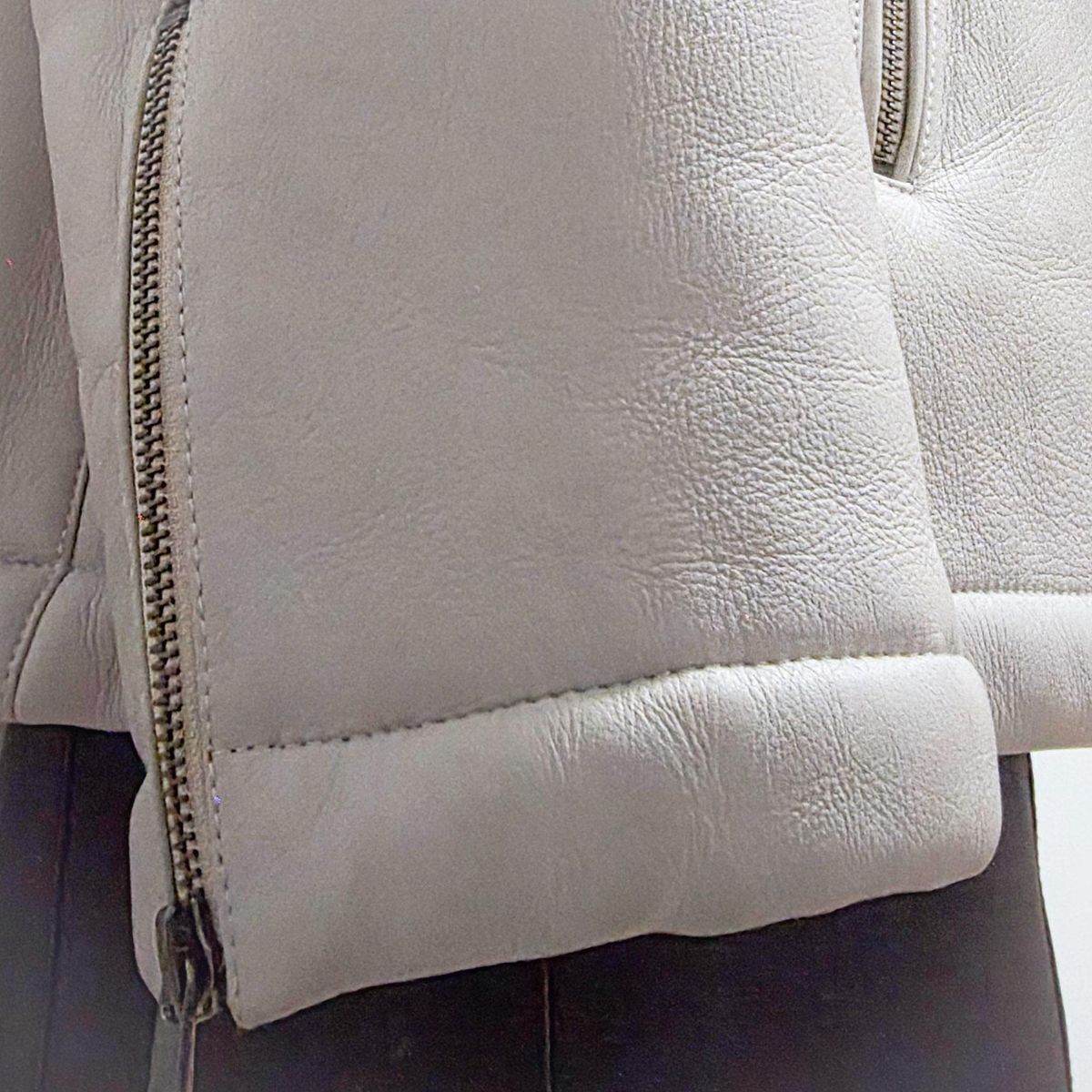 Tommy hifiger icons shearling biker jacket - Image 4