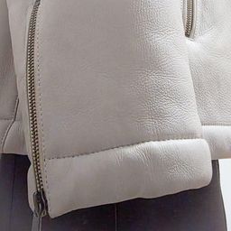 Tommy hifiger icons shearling biker jacket for rent on The Volte - image 4