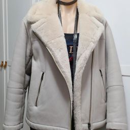 Tommy hifiger icons shearling biker jacket for rent on The Volte - image 1