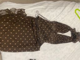 Benni Penelope Maxi Wrap Dress Size 10 Espresso Spot for rent on The Volte - image 3