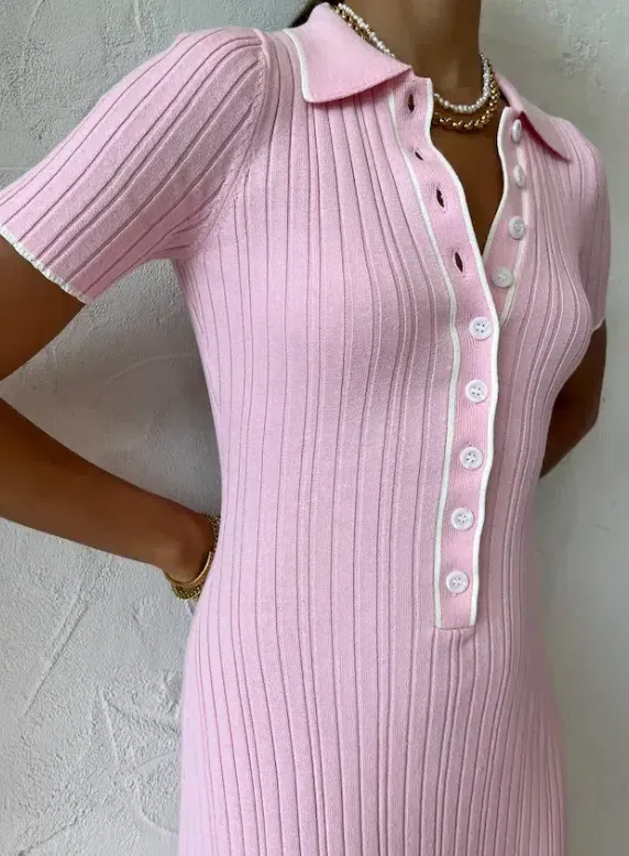 anna quan penelope dress pink PENELOPE DRESS (BLOSSOM)
