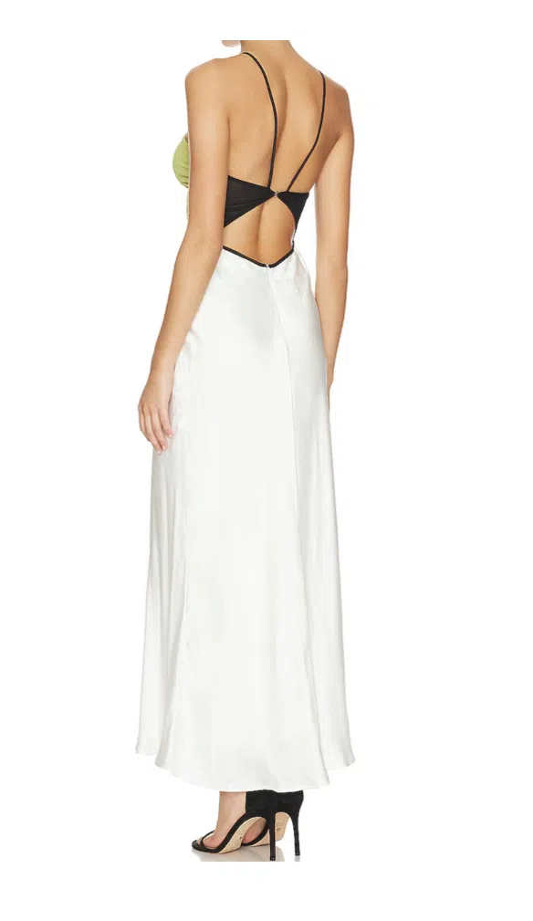 cut out knit midi dress Interlink Cut-Out Knit Midi Dress main image 1