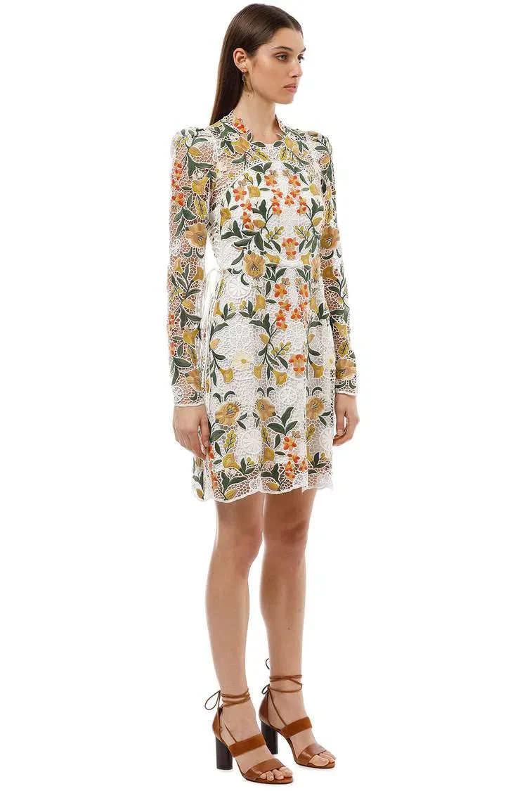 knee length dresses for ladies Vittoria Lace Midi Dress 2XL