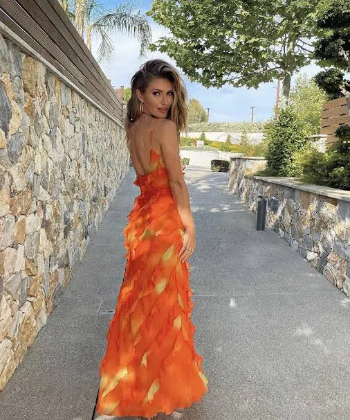 Rat & Boa Rio Maxi Dress Orange Size S / AU 8 | The Volte