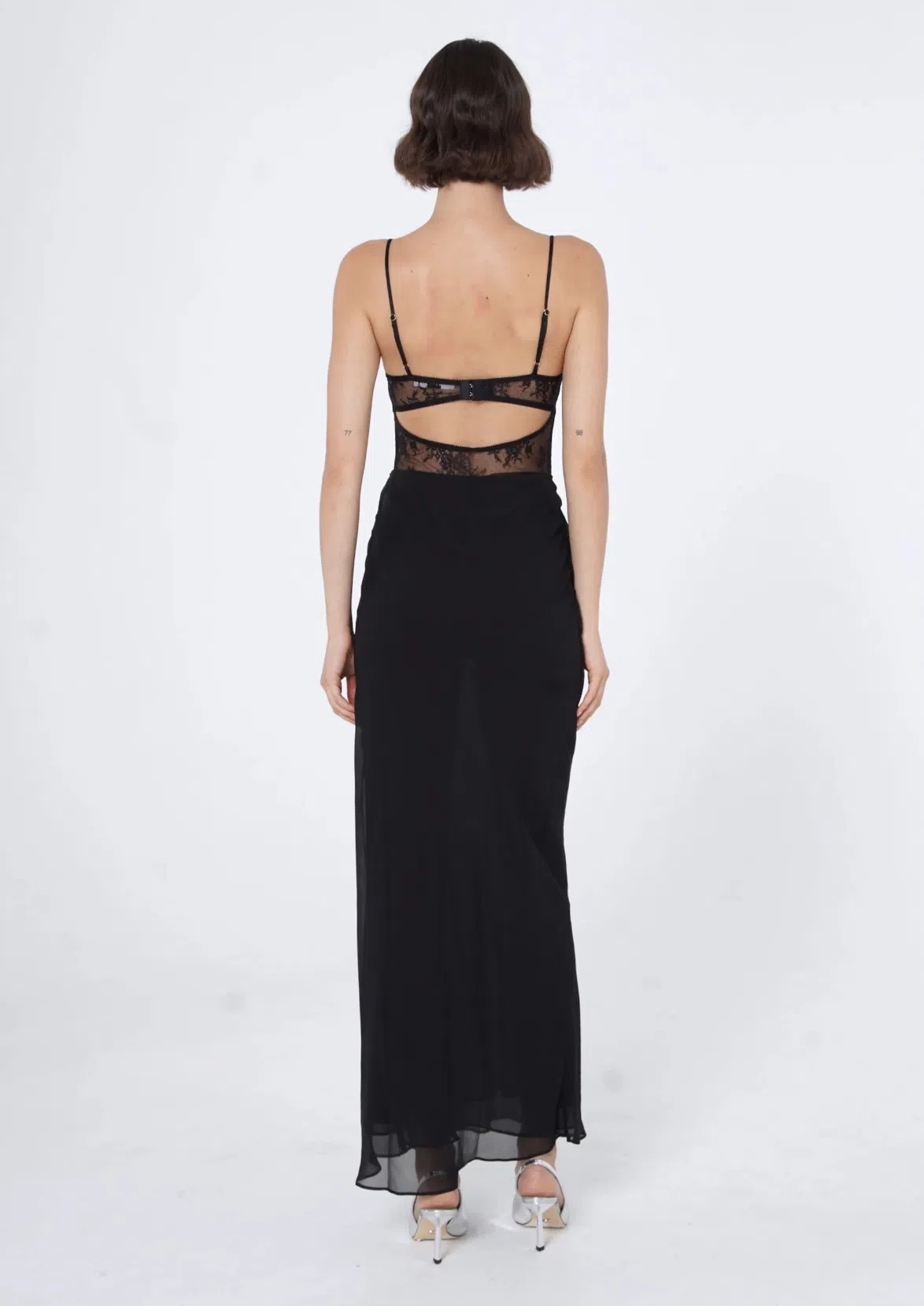 Benni Gabriel Maxi Dress Black Size 6 | The Volte
