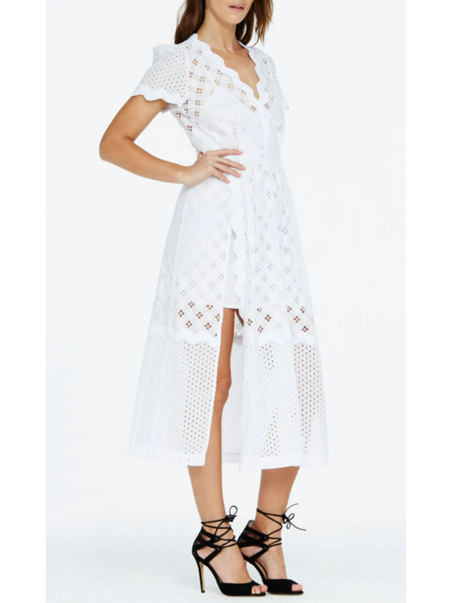 Arcina Ori Rosa Mini Dress Ivory Size 6 | The Volte