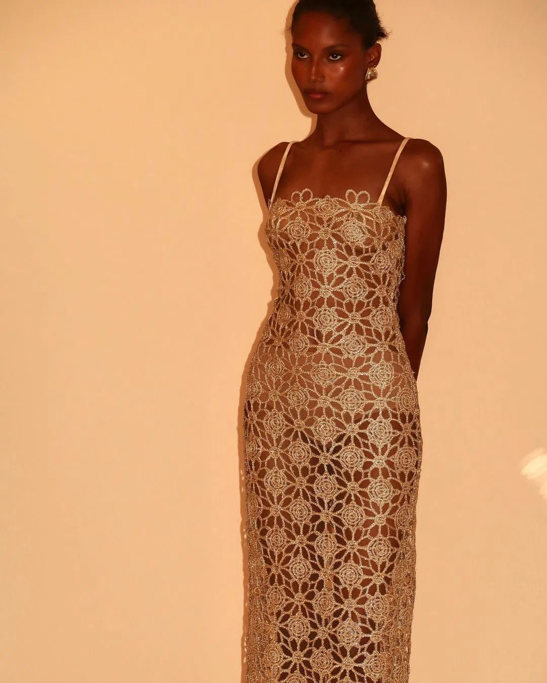 Arcina Ori Kendra Dress Gold Size S / AU 8 | The Volte
