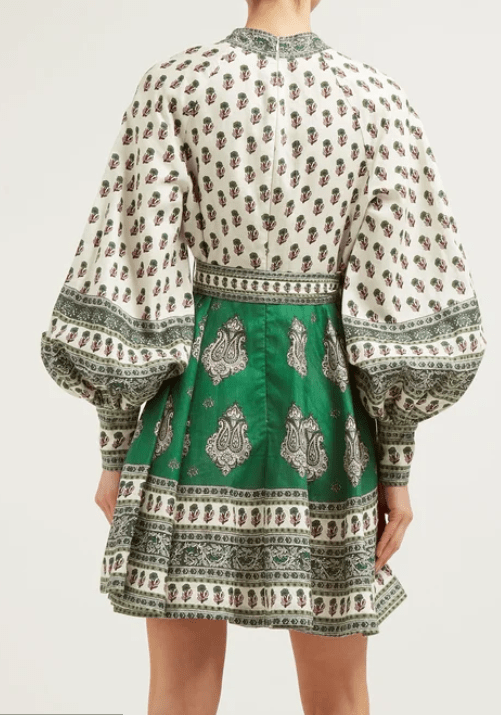 zimmermann emerald green dress