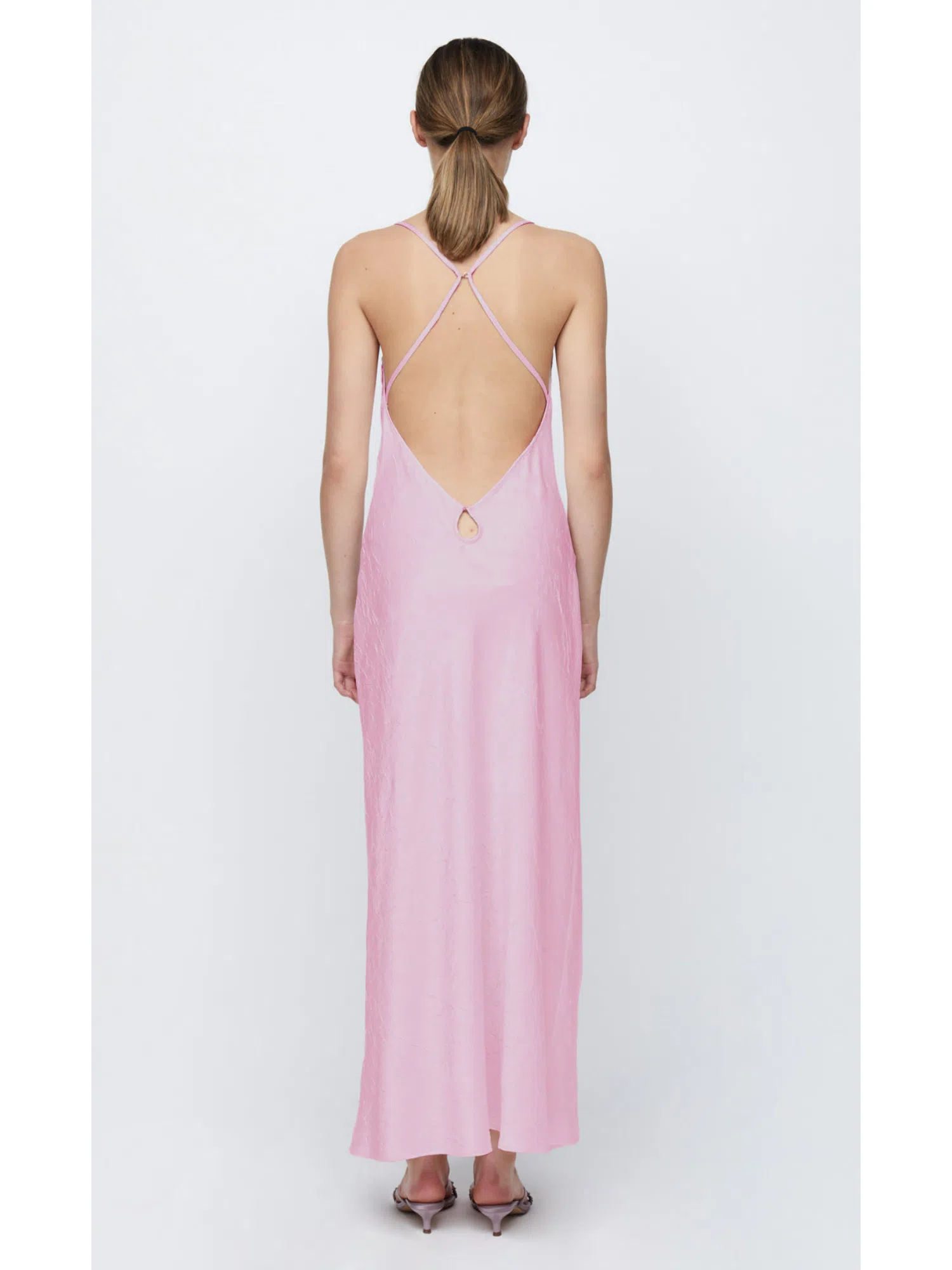 burgundy leather maxi dress SHAI PU MIDI DRESS IN BURGUNDY – AKIRA