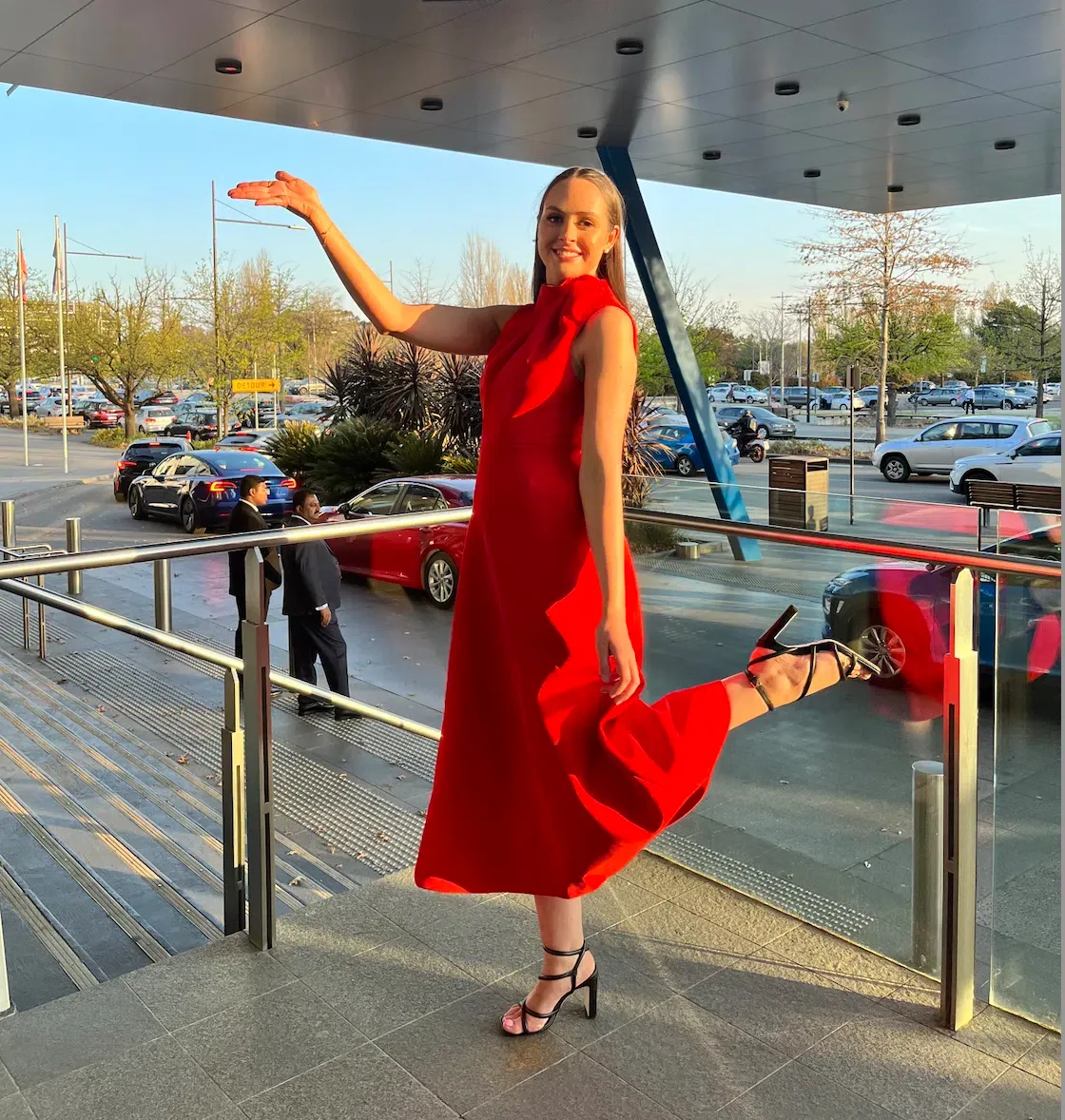 cosmic maxi dress AS SEEN ON @bellahenryj wears our best selling Cosmic Maxi Dress in pink.  Currently available for pre-order to be shipped on December 18th 2023. Tap  to shop