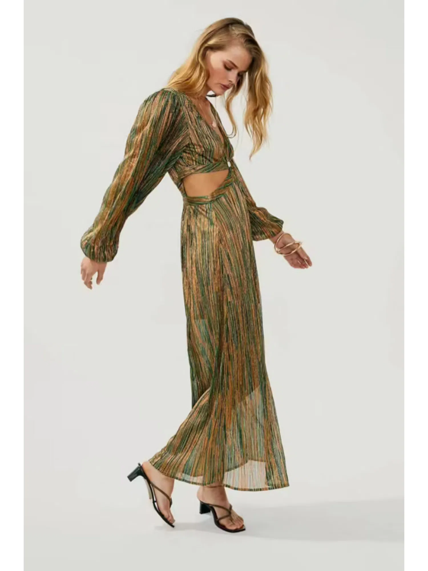 Suboo Ana Cut Out Maxi Dress in Multi Size AU 6 | The Volte