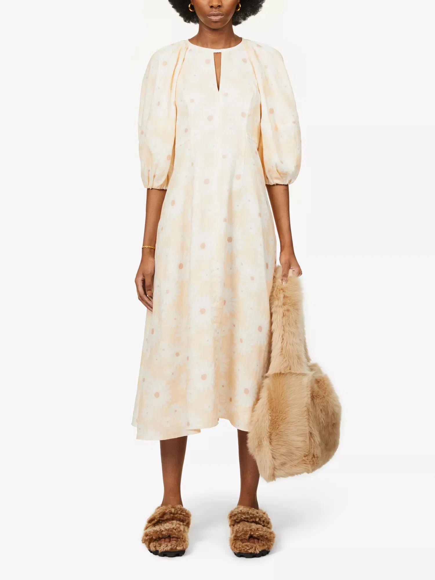 Oroton Daisy Print Dress Floral Size 12 The Volte