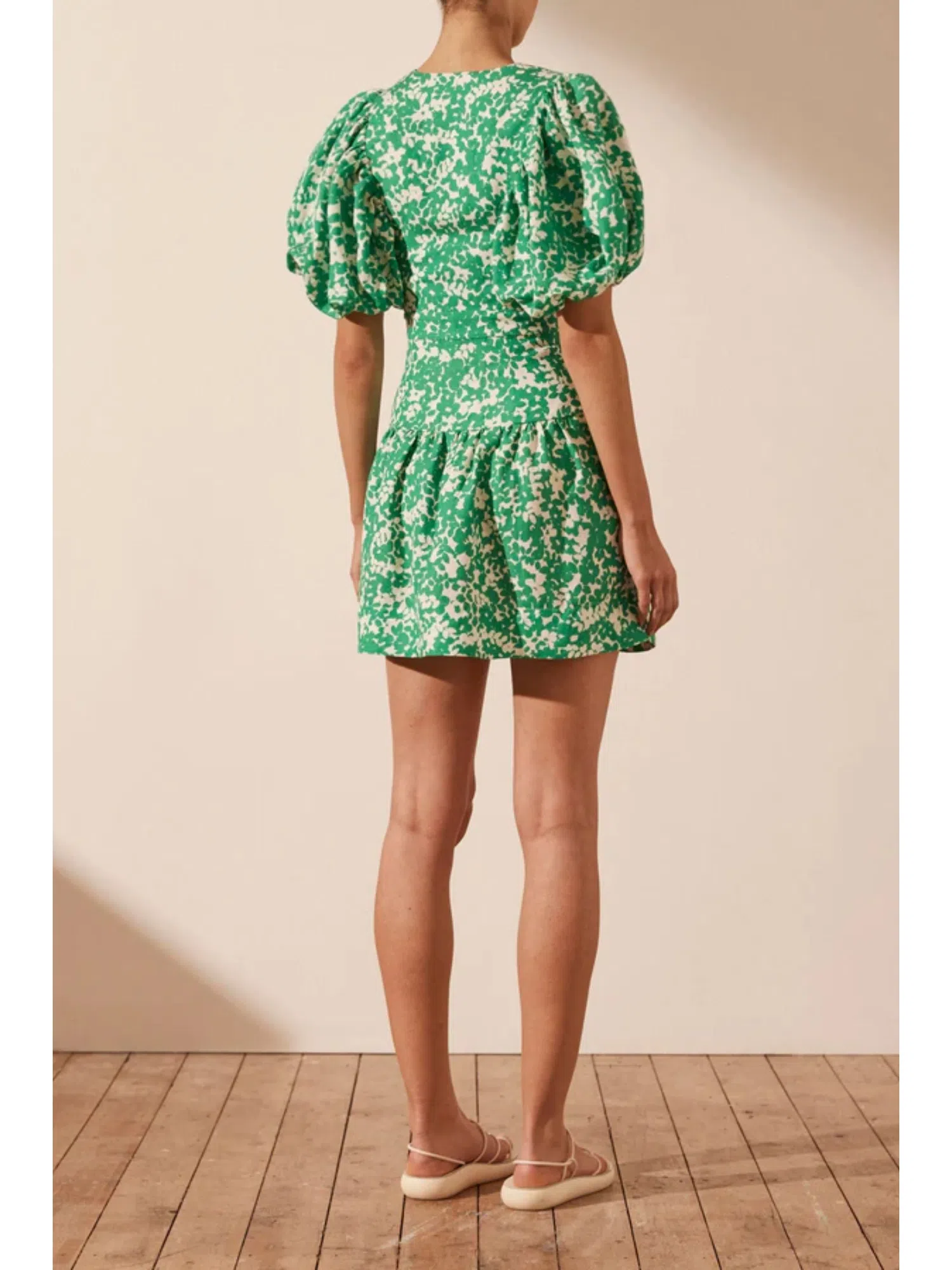 shona joy green floral dress Shona Joy main image 1