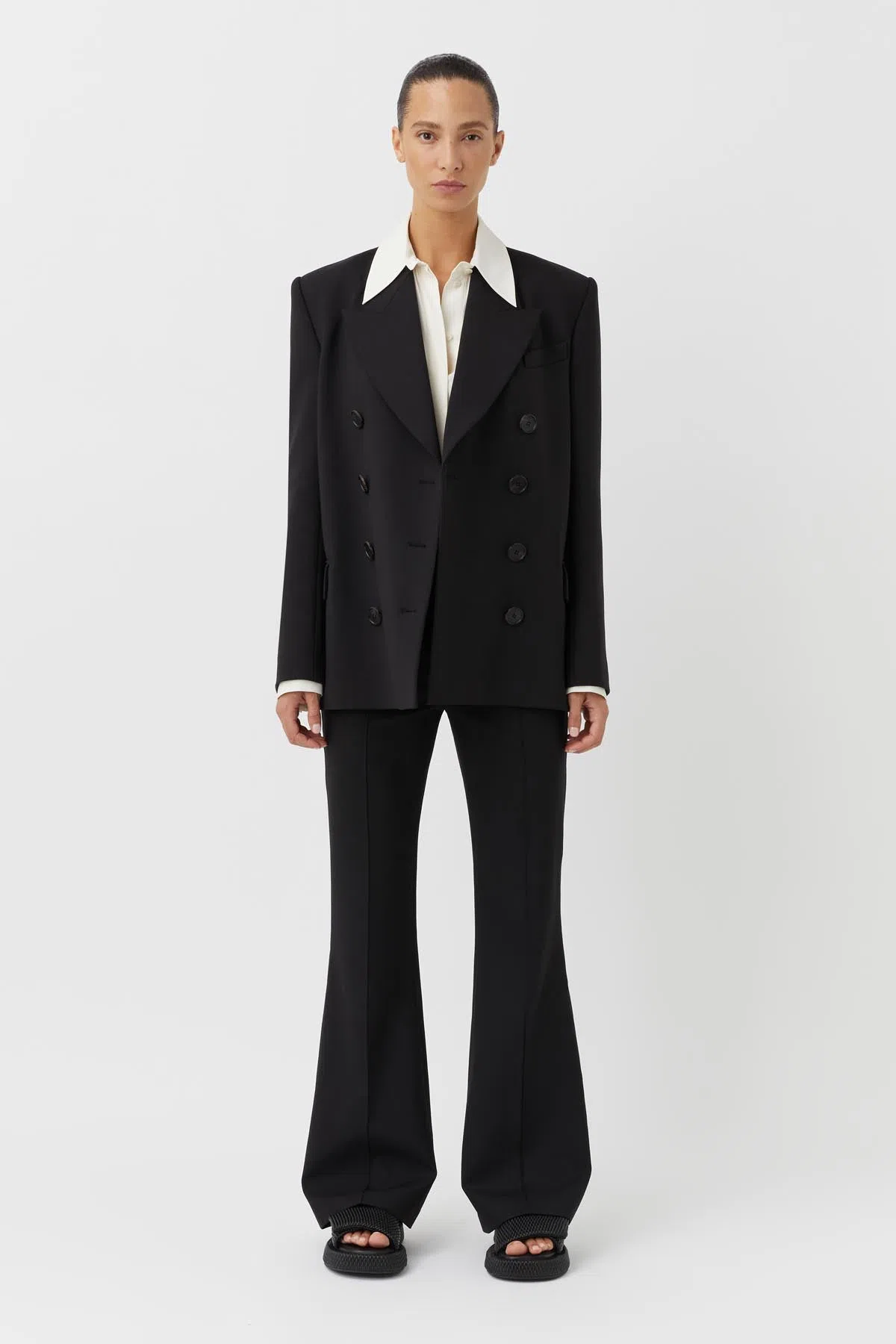 Camilla Marc Marta Two-Piece Suit Black Size The Volte