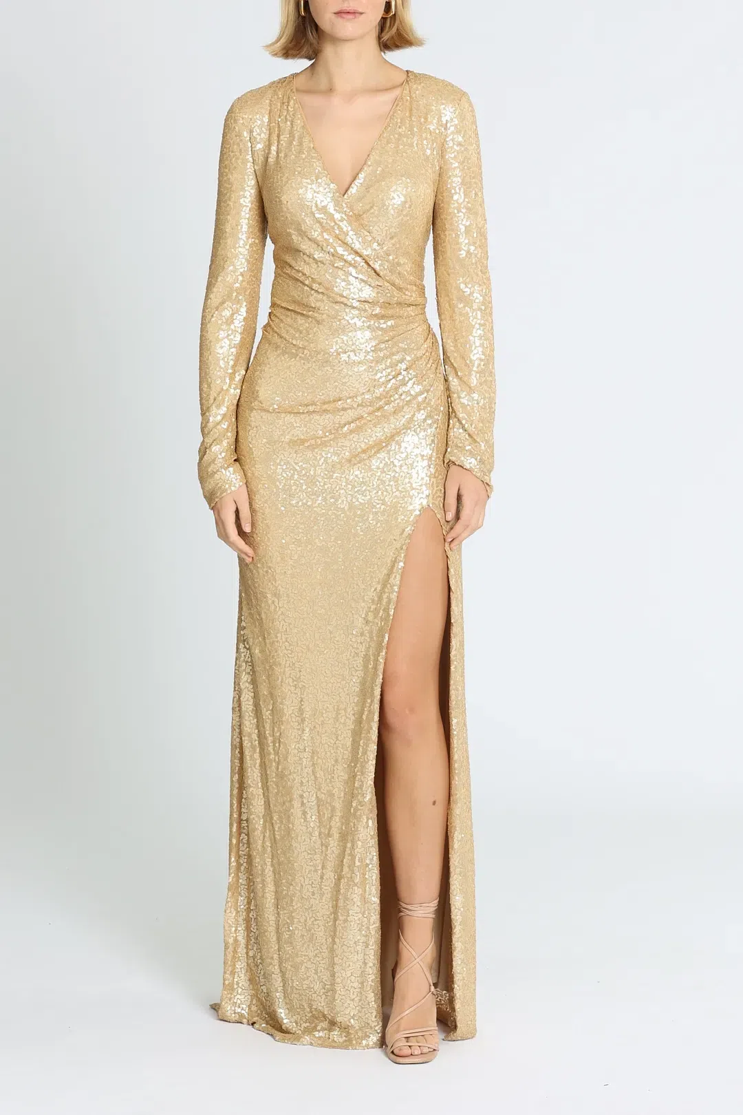 Acler Queensbridge Dress In Golden Size AU 14 | The Volte Acler Queensbridge Dress In Golden Size AU 14 | The Volte