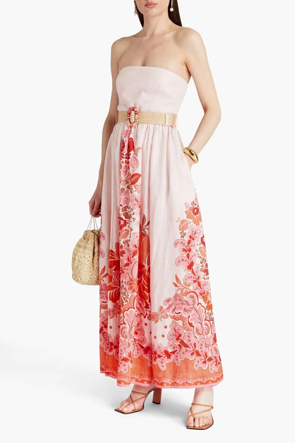 a line v neck maxi dress Simple Red Spaghetti Straps A-line V Neck Long Prom Dresses, MP393 –  Musebridals main image 1