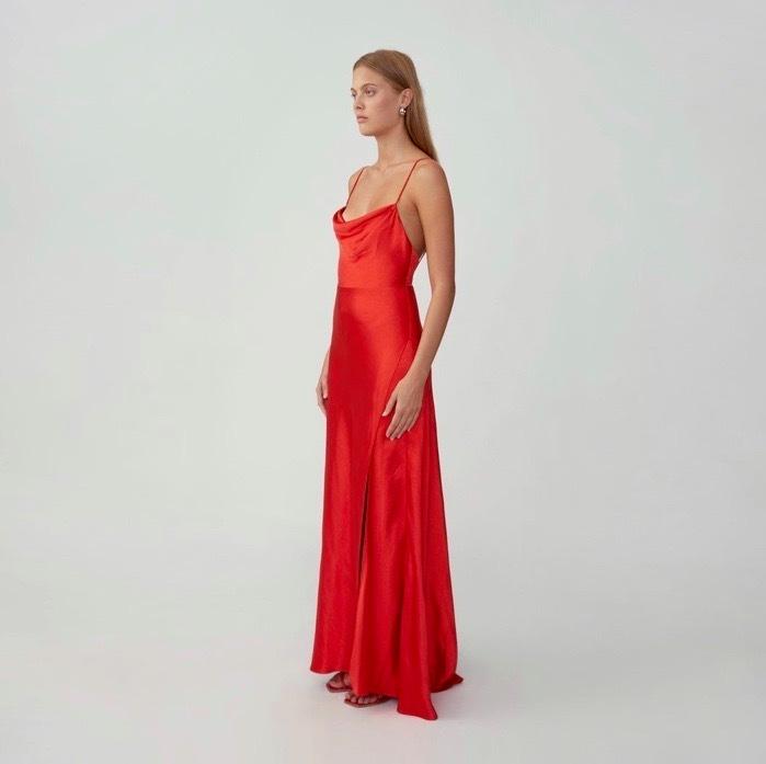 Bariano Sequin Burgundy Gown Size 10 | The Volte Bariano Sequin Burgundy Gown Size 10 | The Volte
