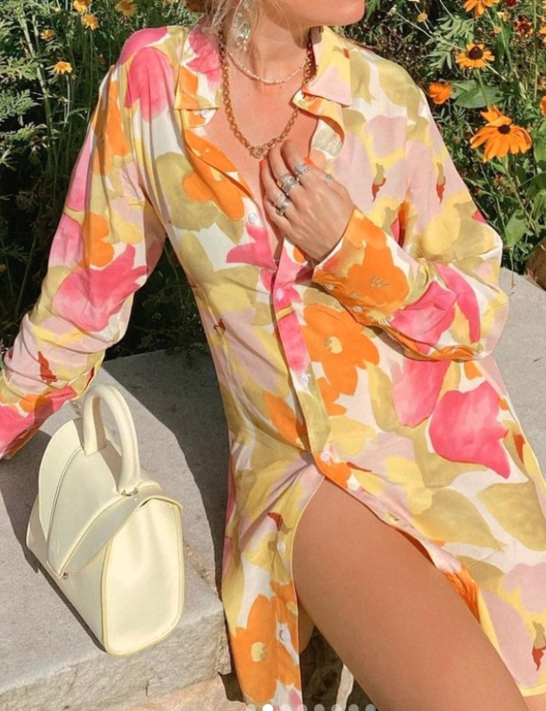 With Jean Kelly Shirt Dress - Tutti 