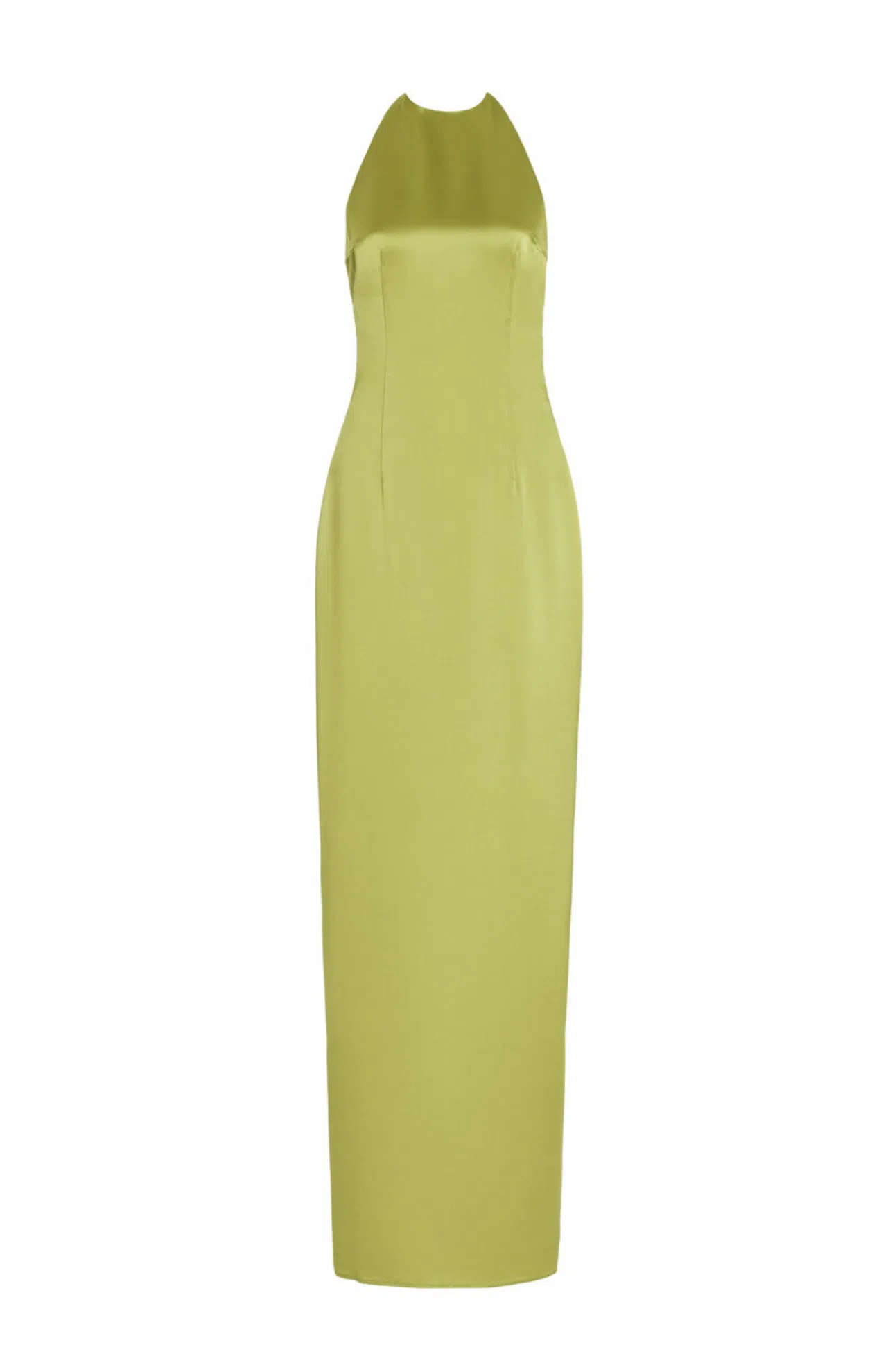 slim fit dress slacks Marca Halter Midi Dress main image 0