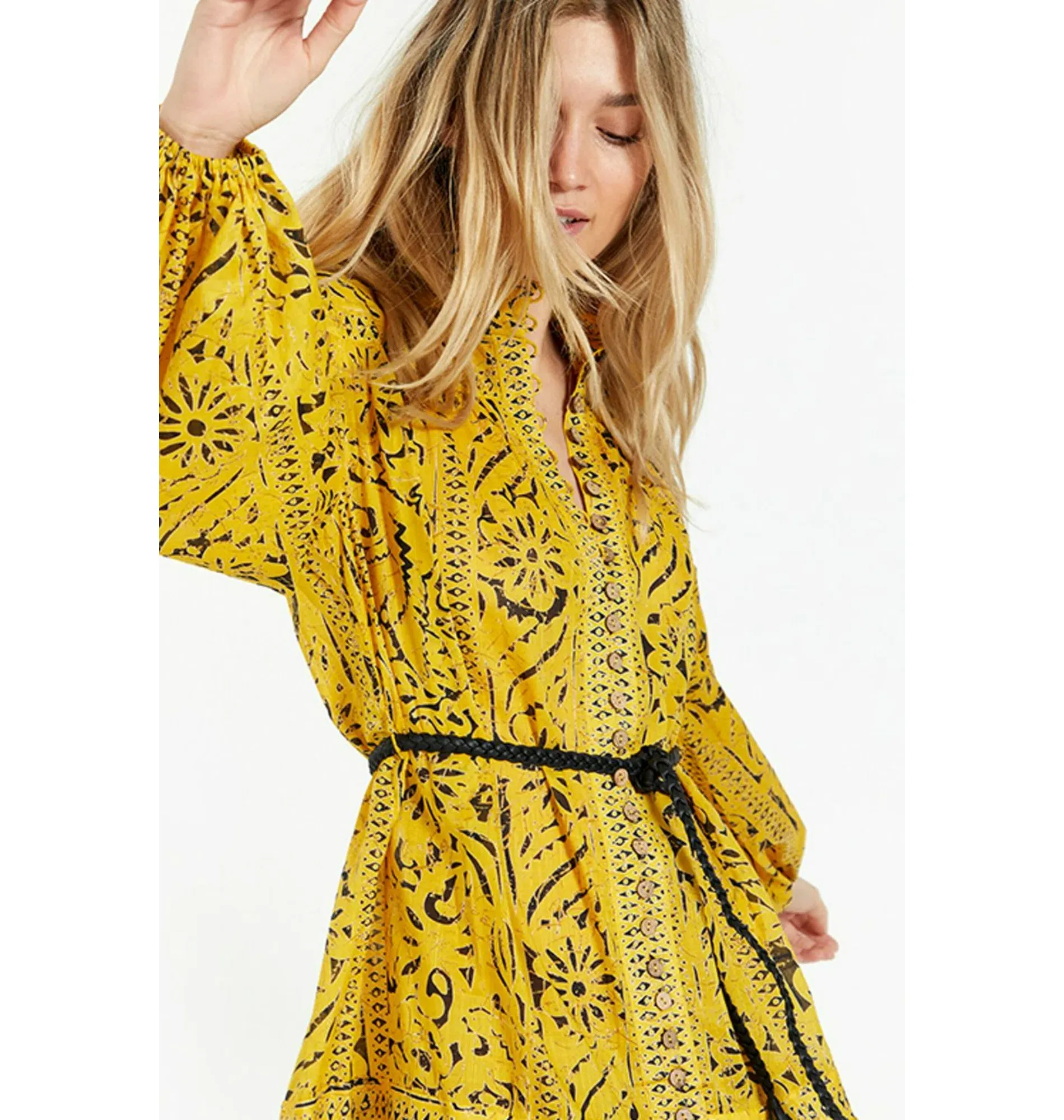 zimmermann lulu drop waist mini dress Zimmermann Lulu Drop Waist Mini Dress Size 2