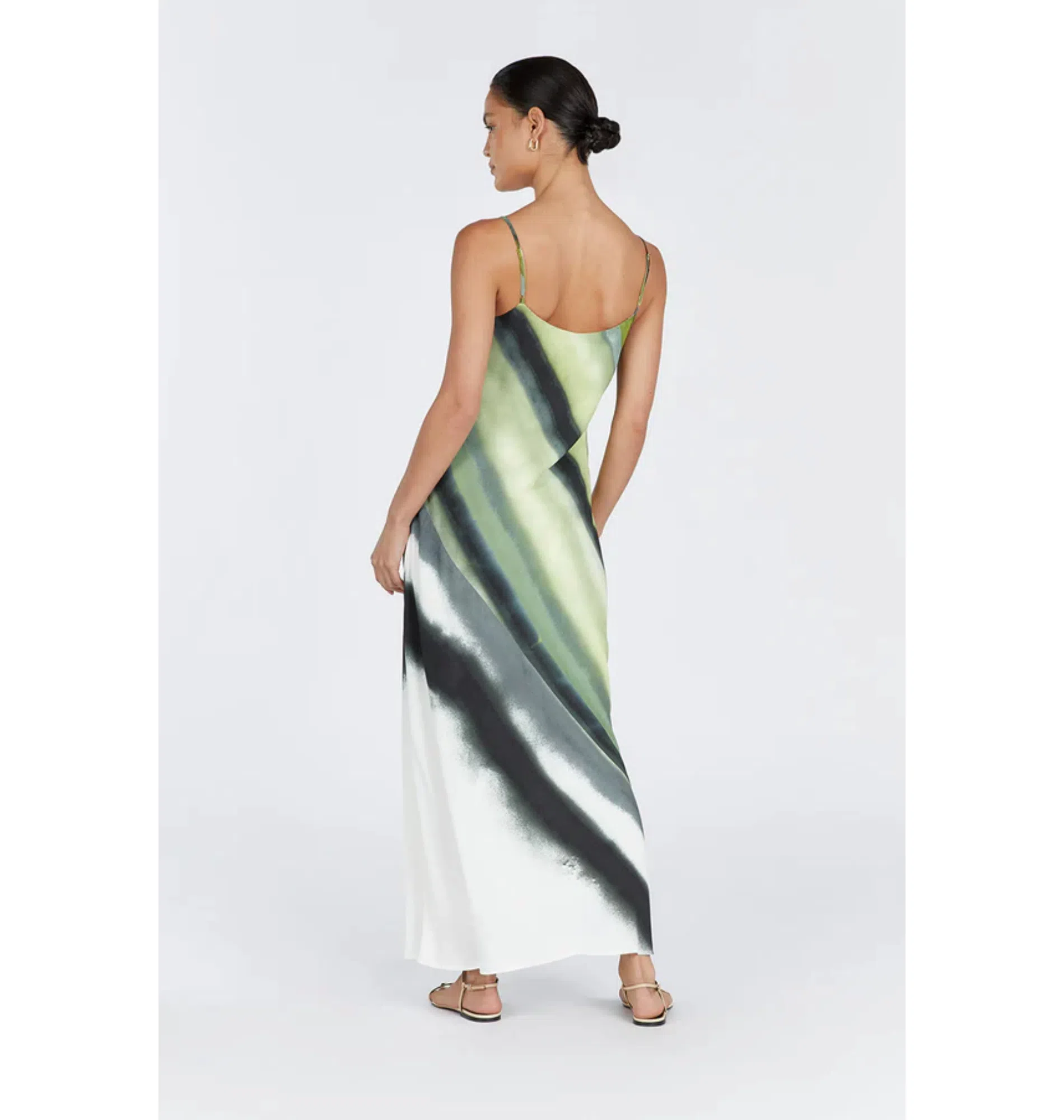 green dissh dress KAI PETROL RAMIE SHELL DRESS – DISSH main image 0