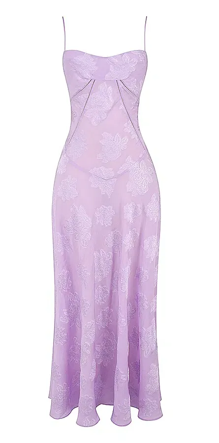 seren orchid floral lace back maxi dress House Of CB Seren Lace Back Maxi Dress Orchid Floral Size S / AU 8