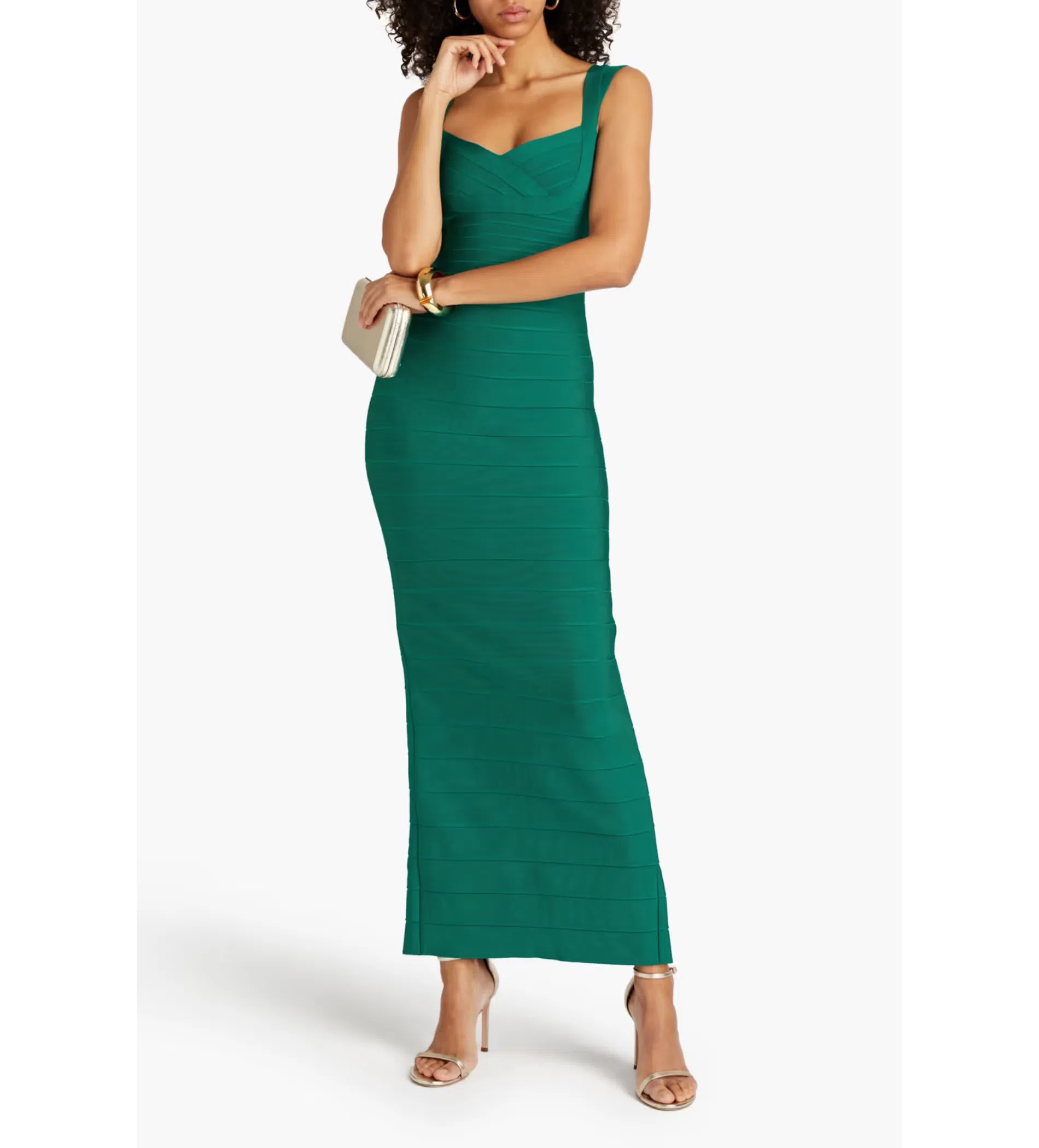 Herve Leger Bandage Gown in Emerald Size S / AU8 | The Volte