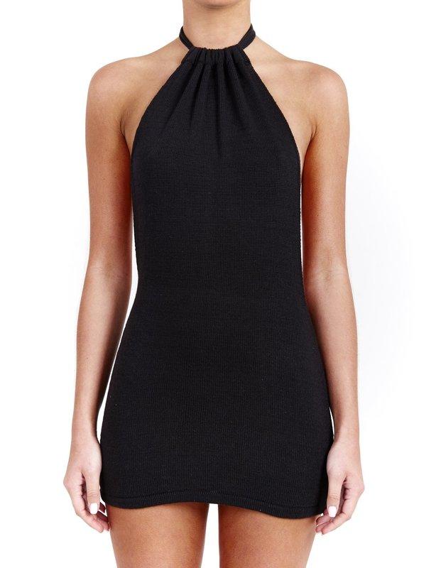 Bamba Swim Bounty Dress | Black | Size Small | The Volte