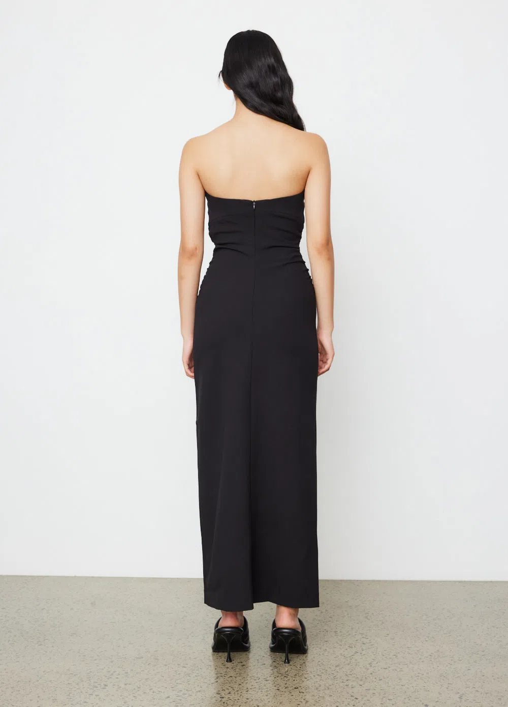 Wynn Hamlyn Zoe Bodice Dress Black Size 8 | The Volte