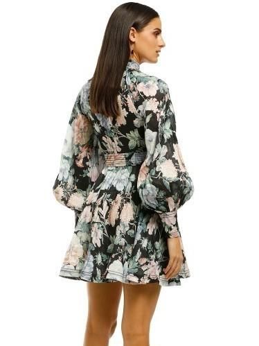 zimmermann verity rouleau short dress Zimmerman Verity Rouleau Short Dress Size 8