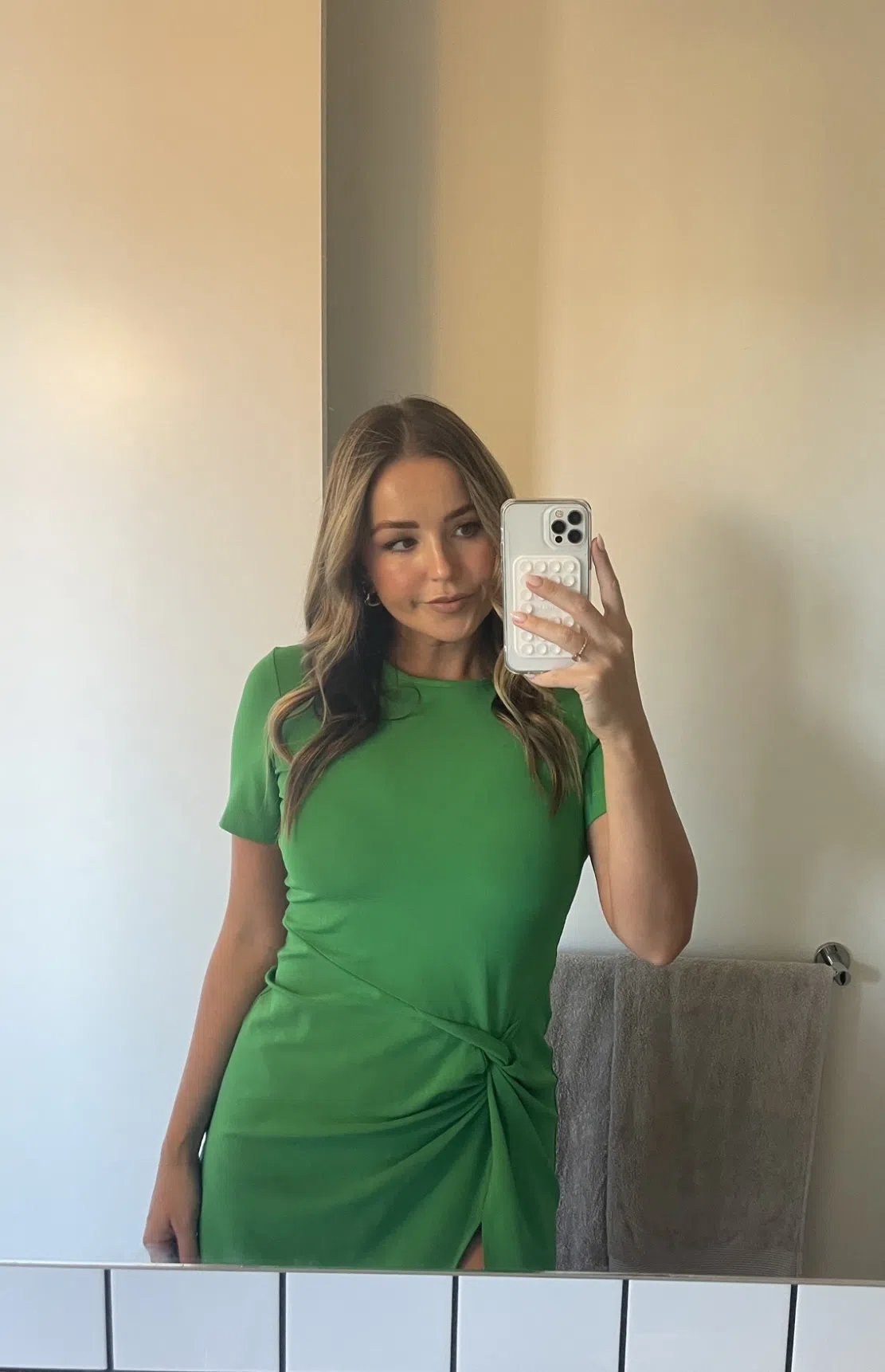 maggie marilyn green dress Maggie Maxi Dress in Green Silk Crepe de Chine