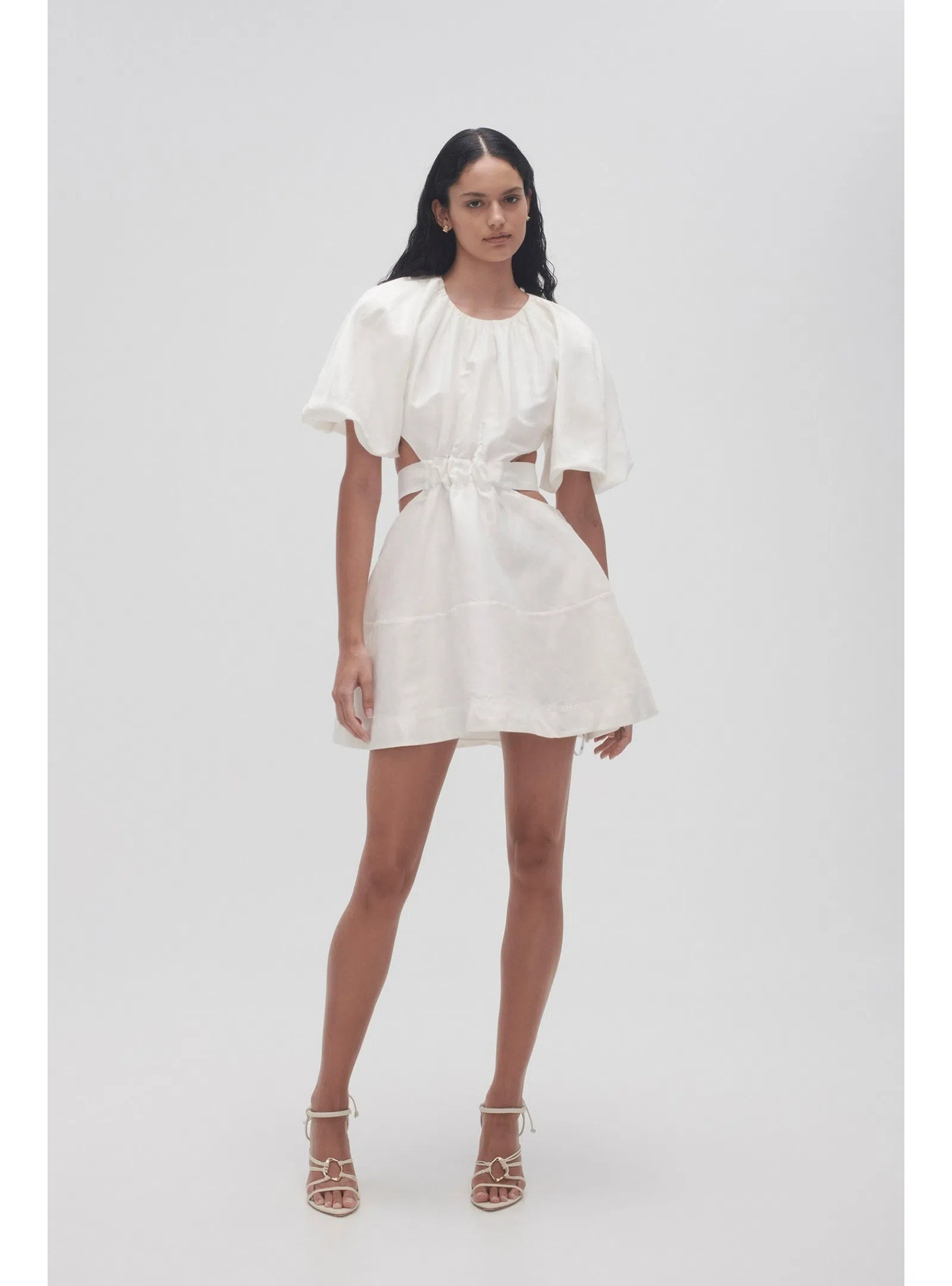 Mimosa Cut Out Mini Dress | Ivory