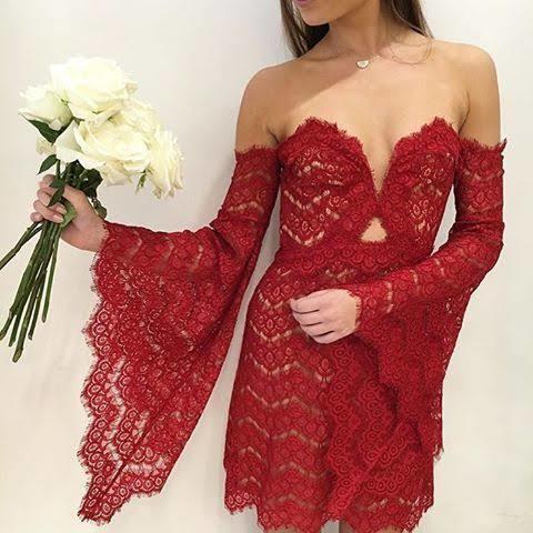 Thurley Love Lost Dress- Red Size AUS The Volte