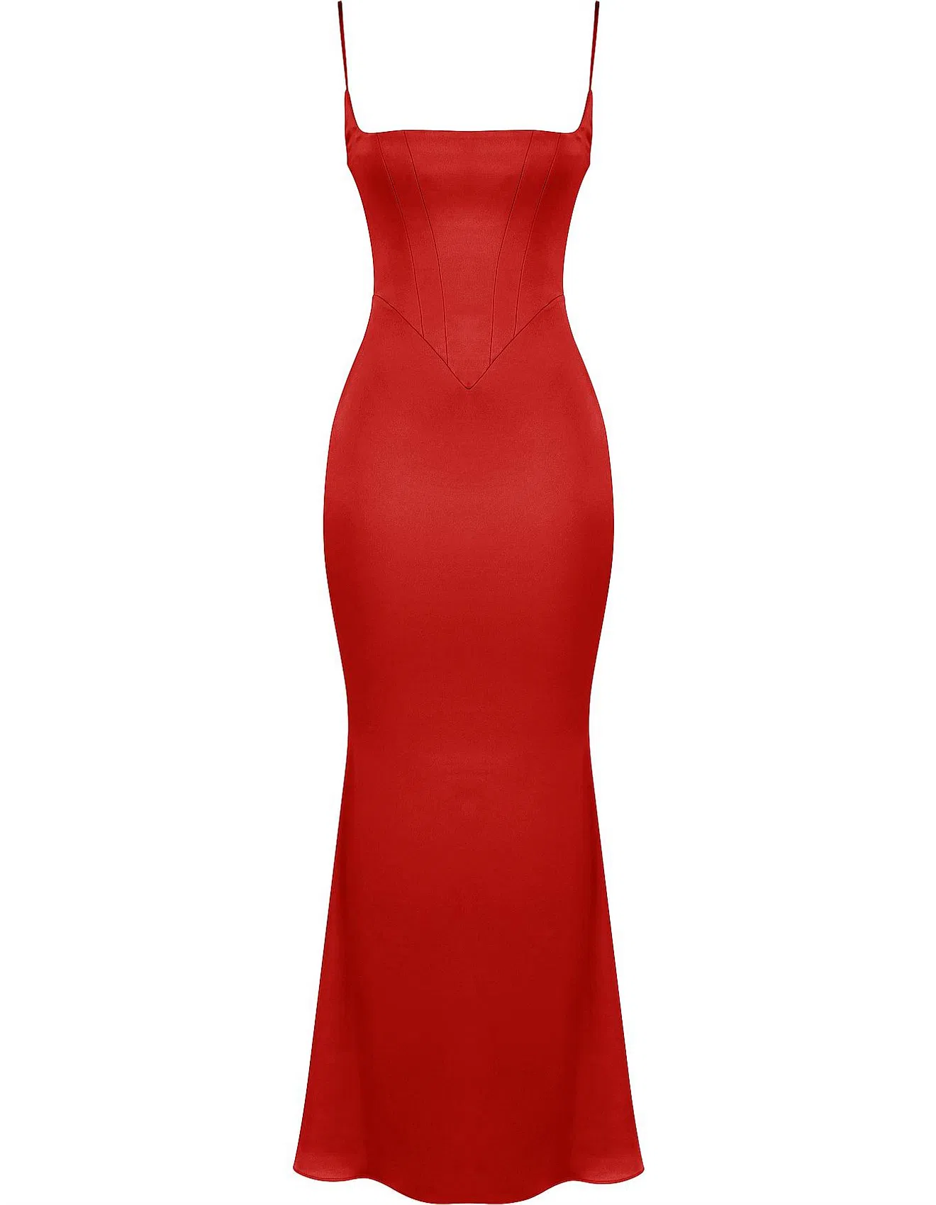 House of CB Carlotta Midi Dress Red Size 12 The Volte