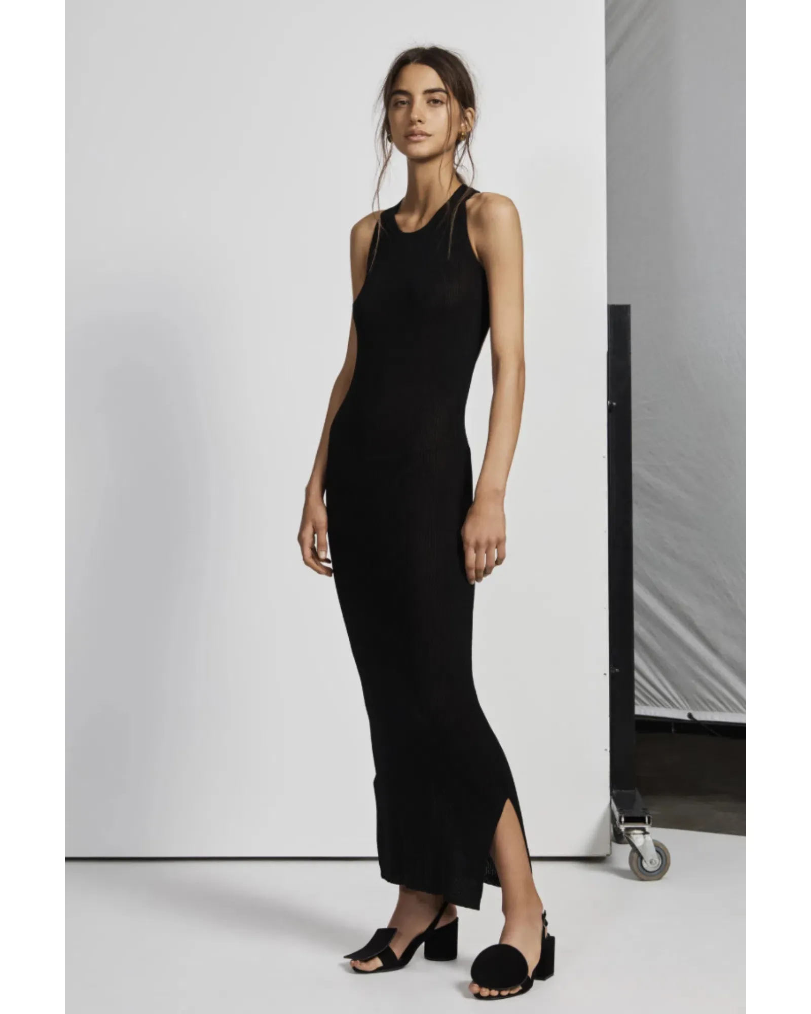 marcelle open back midi dress AW Marcelle Wedding Dress, Satin Bateau Neckline Wedding Dresses
