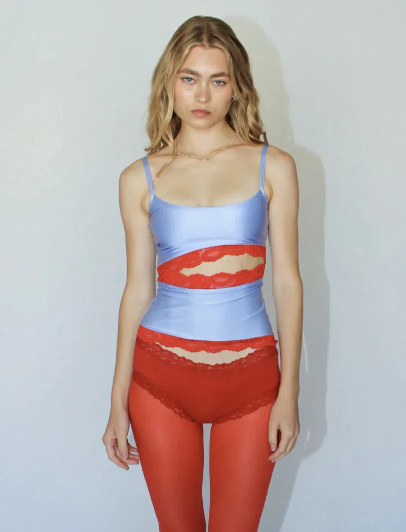 スカート Rose Muse Layered cami mini one piece Rose Muse Layered cami mini one piece