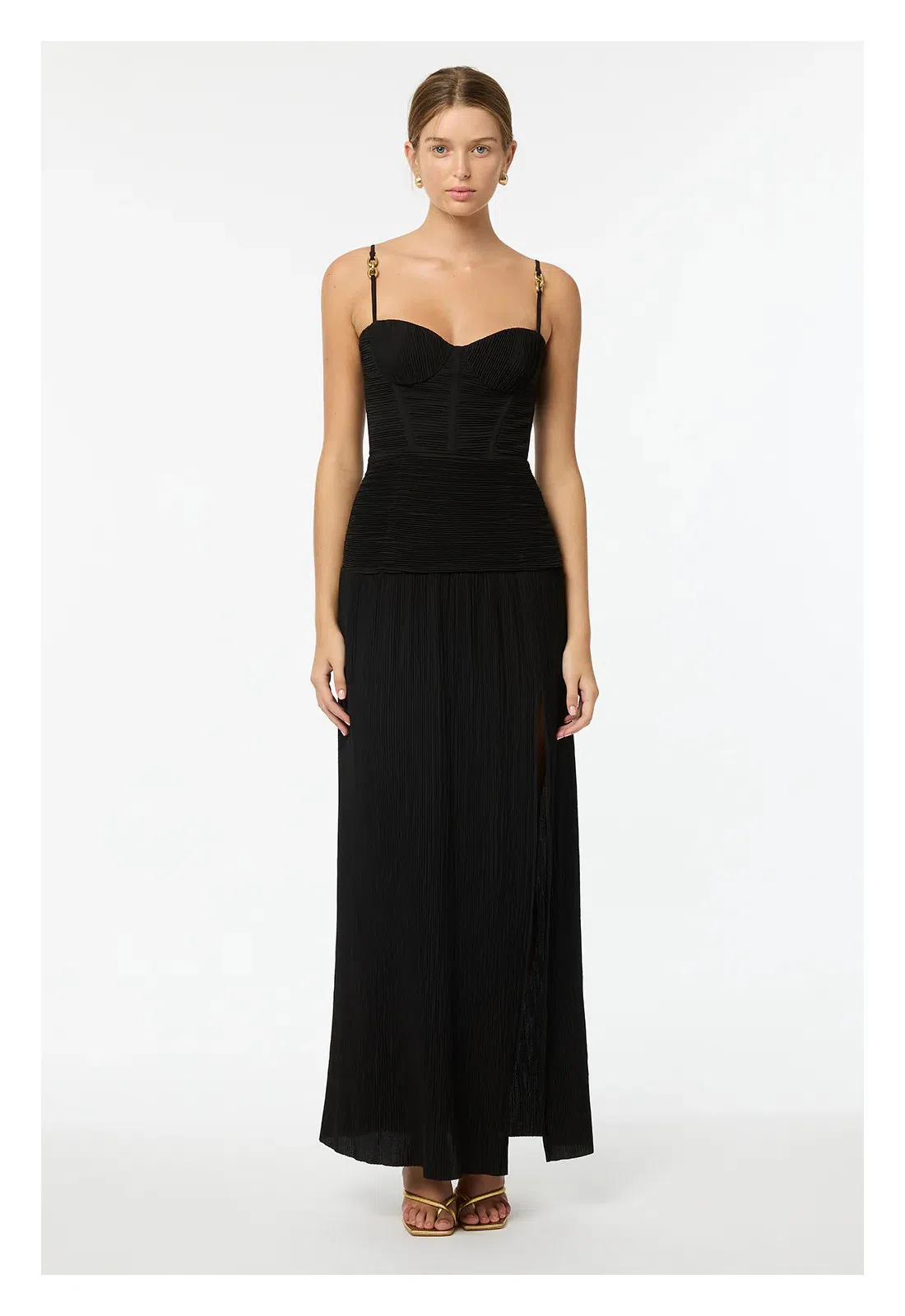Helsa Philomena Jersey Dress Black Size M / AU 10 | The Volte Helsa Philomena Jersey Dress Black Size M / AU 10 | The Volte